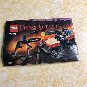 LEGO 7473 Dino Attack. Steel Sprinter vs. Mutant Lizard. Complete Set. No box.